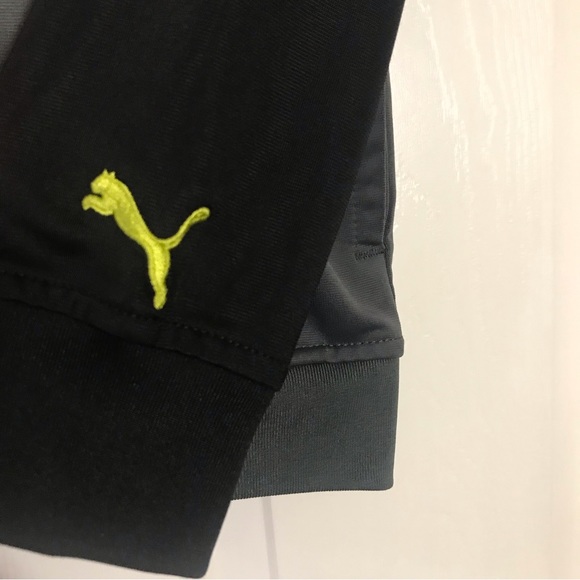 PUMA sweater for boys size m‎ , black, gray and green - Picture 3 of 6
